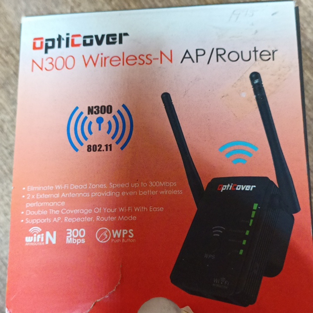 Opticover wireless N Mini AP/Router